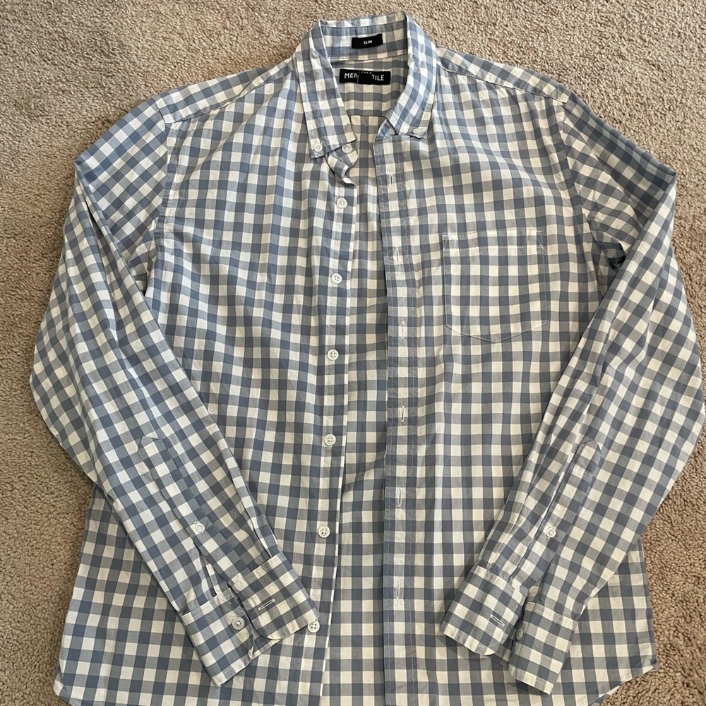 J Crew Slim fit button down.